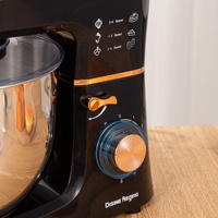 Petit mélangeur sur socle domestique Machine de chef pour pétrir la pâte et la crème à fouetter Mélangeur de pâte électrique Matériau métallique Vente en gros