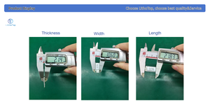Özelleştirilmiş Ultra İnce Lityum Polimer Pil 3.7v 201020 30mAh Pil Akıllı Cihaz Pili Lipo Piller - Product Image 3