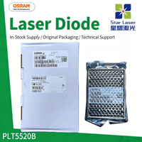 Diode laser verte monomode OSRAM PLT5 520B haute précision 520 nm 110 mW TO-18 5,6 mm avec moniteur PD intégré