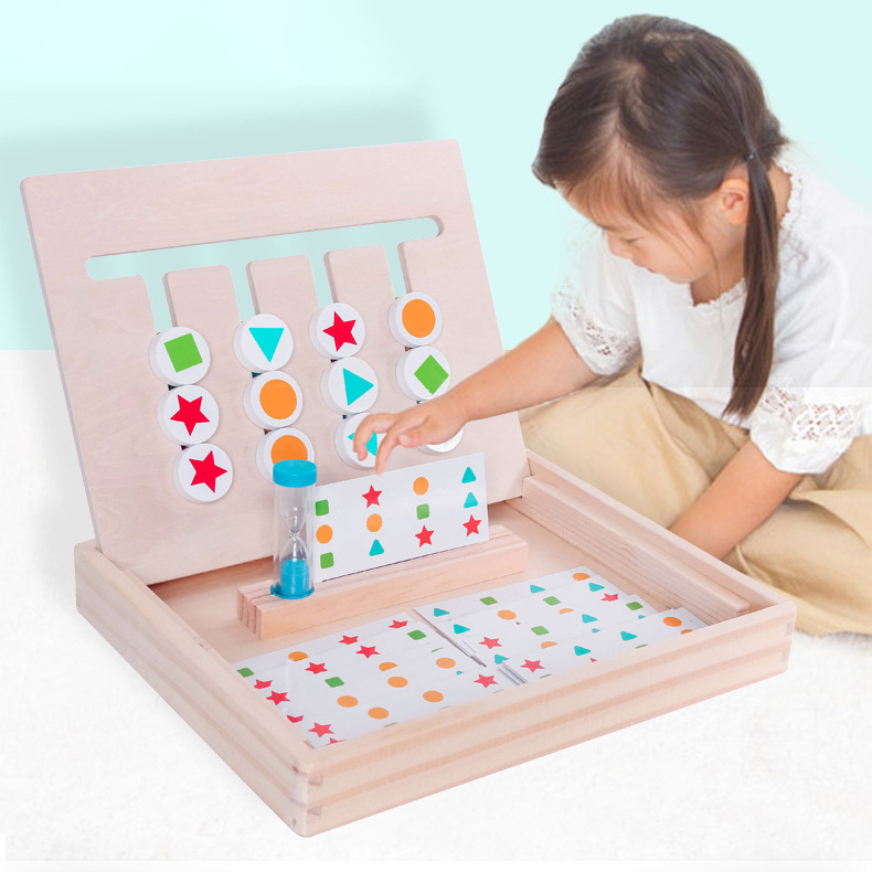 Wooden Teaching AIDS Enlightenment Logical Thinking