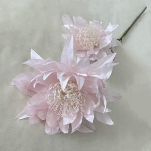 Flores artificiales de seda Rosa románticas para decoración de techo de Pascua Decoración de salón de bodas suave para hoteles y centros comerciales - Product Image 6