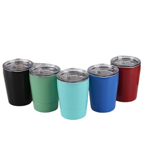 2025 ODM 8oz gobelet en acier inoxydable à double paroi isolé sous vide enfants tasse à boire avec couvercle coulissant tasse de <span class=keywords><strong>retraite</strong></span> de haute qualité - Product Image 2