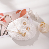 Nouveau tapis d'affichage de bijoux de mode bijoux accessoires photo gypse champignon corail bijoux présentoir
