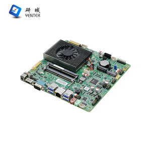 Nouvelle carte mère de bureau Mini ITX I3-7100U DDR4 double canal, graphismes intégrés HD VGA LVDS EDP LAN 2 COM Win10/Linux - Product Image 2