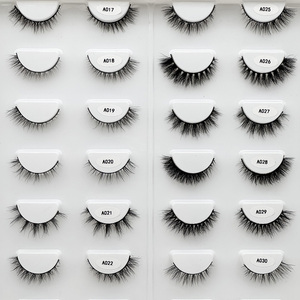 3D Mink False Eyelashes Manufacturer Free <strong>Lash</strong> Samples with Private Label Mink Eyelashes And <strong>Half</strong> <strong>Lashes</strong> - Product Image 4