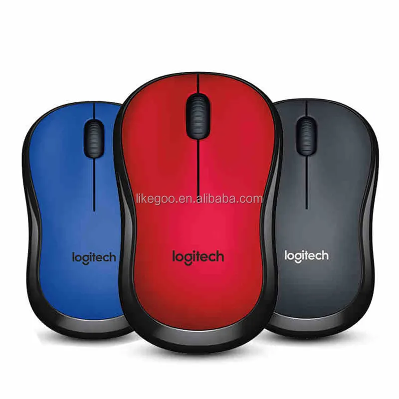 Originele Logitech M220 Draadloze Muis 2.4Ghz Usb Mini Ontvanger Optische Hoge Kwaliteit Draadloze Stille Muis