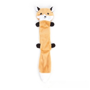 Plush Squeaky Dog Toy Gift Set 70 Design Fox <strong>Raccoon</strong> Squirrel Puppy Chew Teeth Cleaning 25g - Product Image 1