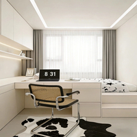 Plateforme Tatami Minimaliste Moderne, Rangement Intégré, Écologique et Sain