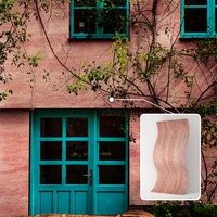 Panel Tipis Fleksibel Efek Batu untuk Veneer Dinding, Batu Lembut Ringan Tahan Air untuk Villa, Batu Dekoratif MCM, Ubin Lembut