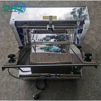 Nouvelle trancheuse à pain automatique commerciale 12 mm, 30 tranches/heure, lames électriques en acier inoxydable, 220 V/110 V, équipement de boulangerie ZELING