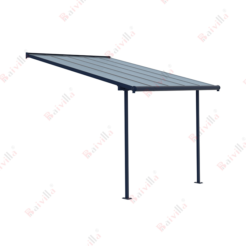 UV Résident Polycarbonate Toit Véranda Auvent Auvent En Plein Air Étanche