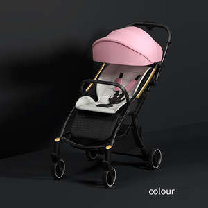 2023 बच्चे बच्चों की गाड़ी के साथ उच्च गुणवत्ता अच्छी कीमत नई फैशन प्रतिवर्ती संभाल बच्चे घुमक्कड़ - Product Image 5