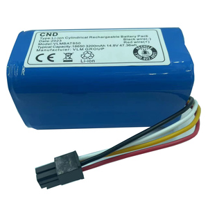 Pack de batteries INR18650 18650 3200mAh 14.8V 47.36KW <span class=keywords><strong>Batterie</strong></span> au lithium pour aspirateur robot VR5000RM VR05R5050WK - Product Image 3