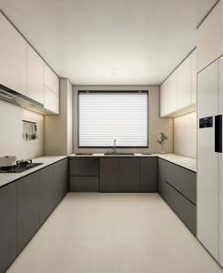 Practical <b>Kitchen</b> Cabinets and Island Customized <b>Kitchen</b> <b>Cupboards</b> Multi-functional <b>Kitchen</b> Cabinet with Functional Accessories - Product Image 5
