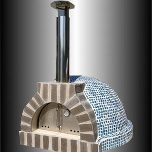 Horno de Pizza a Leña para Cocinar al Aire Libre, Horno de Ladrillo con Chimenea, Horno de Pizza Portátil para Jardín y Patio - Product Image 5