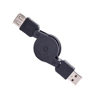 USB 2.0 Câble USB rétractable avec Mâle à Femelle Câble D'extension pour le Chargement et Transfert De Données