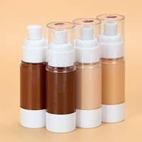 Échantillon gratuit de fond de teint Marque privée fond de teint liquide mat végétalien sans huile fond de teint imperméable longue durée