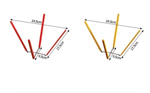 Hot Bán Nhôm Voan Bánh Pan Công Cụ Khuôn Từ Với Có Thể Gập Lại 4-Chân Làm Mát Đứng - Product Image 6