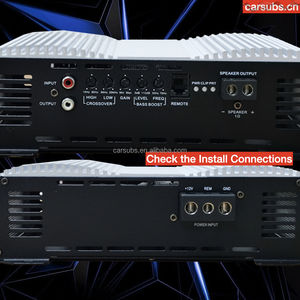 <span class=keywords><strong>Amplificador</strong></span> <span class=keywords><strong>para</strong></span> <span class=keywords><strong>Auto</strong></span> Estilo Brasileño de Rango Completo RMS 2000W 1 Ohmio Pico 4000W 1 Canal Monoblock Clase D - Product Image 2