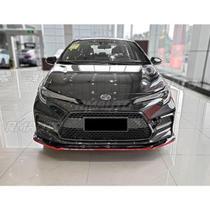 Pour Toyota LEVIN 2021 : Kit Carrosserie Complet (Lame de Pare-chocs Avant, Diffuseur, Protection de Pare-chocs) Noir Brillant – Pièce de Modification - Product Image 6