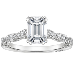 Classic White Silver <b>Crystal</b> <b>Ring</b> for Women Elegant Wedding Engagement Anniversary Gift Jewelry - Product Image 4