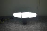 Lampe de sécurité LED réglable à 270 ° avec détecteur de mouvement PIR et capteur automatique de lumière du jour