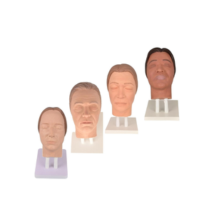Modelo de Enseñanza Médica para Prácticas de Inyección Estética - Rostro Femenino Africano/Asiático - Product Image 3
