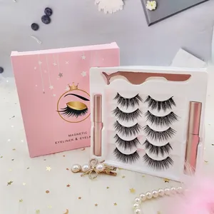 Ensemble de <span class=keywords><strong>cils</strong></span> <span class=keywords><strong>magnétiques</strong></span> faits à la main le plus populaire marque privée <span class=keywords><strong>faux</strong></span> eye-liner avec aimants <span class=keywords><strong>cils</strong></span> réutilisables - Product Image 5