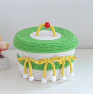 Caja de Regalo con Diseño de Lazo para Recién Nacidos, Caja de Almacenamiento Vacía con Tapa Esférica, para Cumpleaños, Primer Año, Recuerdos de Boda - Product Image 5