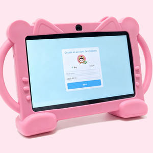 Tablette intelligente <span class=keywords><strong>pour</strong></span> enfants de haute technologie Q8, écran HD de 7 pouces, double cœur, <span class=keywords><strong>Android</strong></span> 12, 2 Go de RAM, 32 Go de ROM, étui en silicone <span class=keywords><strong>pour</strong></span> <span class=keywords><strong>chat</strong></span>, directement de l'usine - Product Image 1