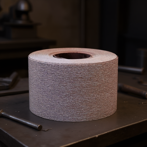 กระดาษสเตียเรตแบบม้วน Fervi ขนาด 100 มม. x 50 ม. สำหรับงานขัดผิวโลหะ - Product Image 3