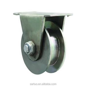 Schiebe torrad Schiebe tor rolle mit Innen halterung U-Nut Starre Spur rolle U 32 #50 #60 #80 #100 # - Product Image 2