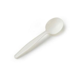 Ensemble de couverts jetables personnalisables en gros, vaisselle de restaurant en plastique à usage unique, couteau, fourchette, cuillère en amidon de maïs - Product Image 3