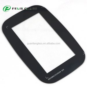 Pantalla Táctil de Vidrio Templado con Borde Pulido de 1.1 mm, Impresión Negra, para Controlador - Product Image 4