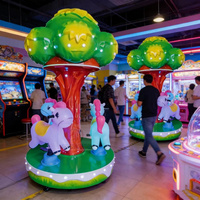 Attractions foraines parc d'attractions carrousel cheval petits enfants mini carrousel à vendre