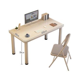 مكتب كمبيوتر منزلي بسيط حديث مكتب تأجير منزل طالب مكتب كتابة طاولة دراسة مستطيلية - Product Image 5