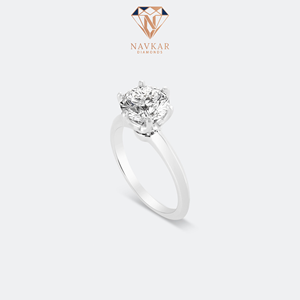 Bague de fiançailles en moissanite diamantée, couleur D, qualité VVS, best-seller, pour femme, cadeau de mariage, disponible au prix de gros - Product Image 4