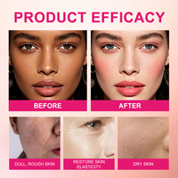 Crème hydratante éclaircissante pour le visage OEM 7 jours avec 4% d'arbutine et de collagène, correcteur de taches brunes pour tous types de peau