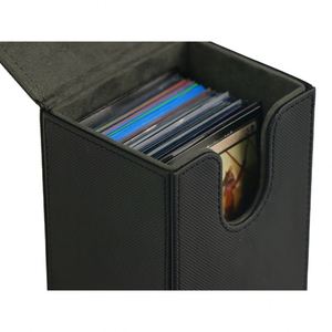 Boîte de rangement compacte et portable en cuir PU pour cartes de jeu, modèle FX Single Door Small Diamond, pour cartes à collectionner - Product Image 3
