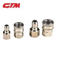 Pompe à piston GTM GPL-A 12,6-21 LPM 19-24 MPA Haute Pression avec Plongeur Céramique, Tête en Laiton, Joints Parker, OEM, pour Lavage Automobile à Essence 9,5 KW