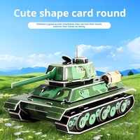 Casse-tête 3d Cuirassé Assemblé Papier Modèle Super Cuirassé Simulation Navire de Guerre Modèle de Bateau Jouet Diy pour Enfants