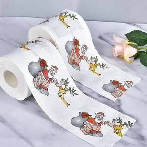 Rollo de papel higiénico personalizado suave desechable con estampado de puntos de tamaño pequeño para uso en restaurantes Pedido mínimo bajo - Product Image 5
