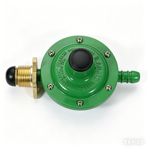 Manomètre de régulateur de gaz Peakgas en zinc vert/bleu pour usage domestique, restaurant et industriel (Modèle - Product Image 1