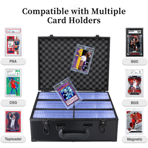 Premium Aluminum Metal <b>Box</b> for Graded Cards - Airtight PSA Slab Protector & Trading Card Storage Case - Product Image 2