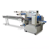 Machine à emballer automatique multifonctionnelle à rouleaux d'écoulement, machine à emballer flowpack d'oreiller pour barre de savon de toilette