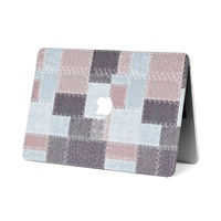 Étui en cuir tissé de personnalisation haut de gamme avec logo Apple pour MacBook Pro 2019 16 pouces A2141