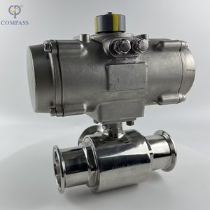 2"-50.8MM STAINLESS STEEL ACTUATOR TYPE T CLAMP BALL <strong>VALVE</strong> - Product Image 5