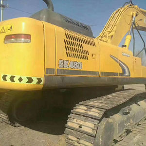 Excavatrice d'occasion bien équipée Kobelco SK460, grande, 46 tonnes, d'occasion, excavatrice hydraulique sur chenilles, haute qualité à prix compétitif - Product Image 1