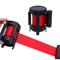 Barrière Rétractable de 2M pour Filles de Roue, Barrière de Sécurité Publique, Poteaux de Contrôle des Foules, Barrière de Circulation – Vente Chaude