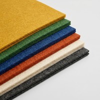 Feutre de laine coloré pour loisirs créatifs, écologique, antibactérien, en feuilles et rouleaux, aiguilleté, poids moyen, largeur et longueur personnalisables, GSM, direct usine